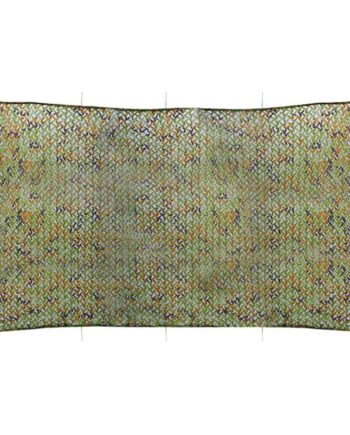 Camouflagenet Med Opbevaringstaske 2x7   Grøn