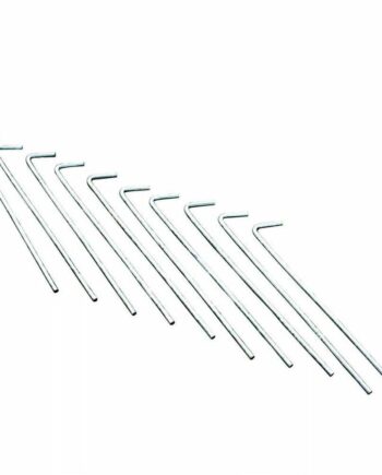 Regatta Teltpløkker   Quot  Sæt Med 10 Stk  Grå Sølv