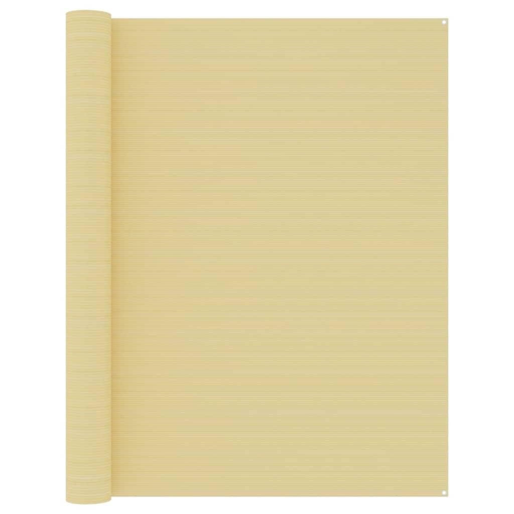 Telttæppe 250x450 Cm Beige