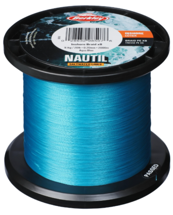 Berkley Nautil X8 Braid  Påspoling   17mm