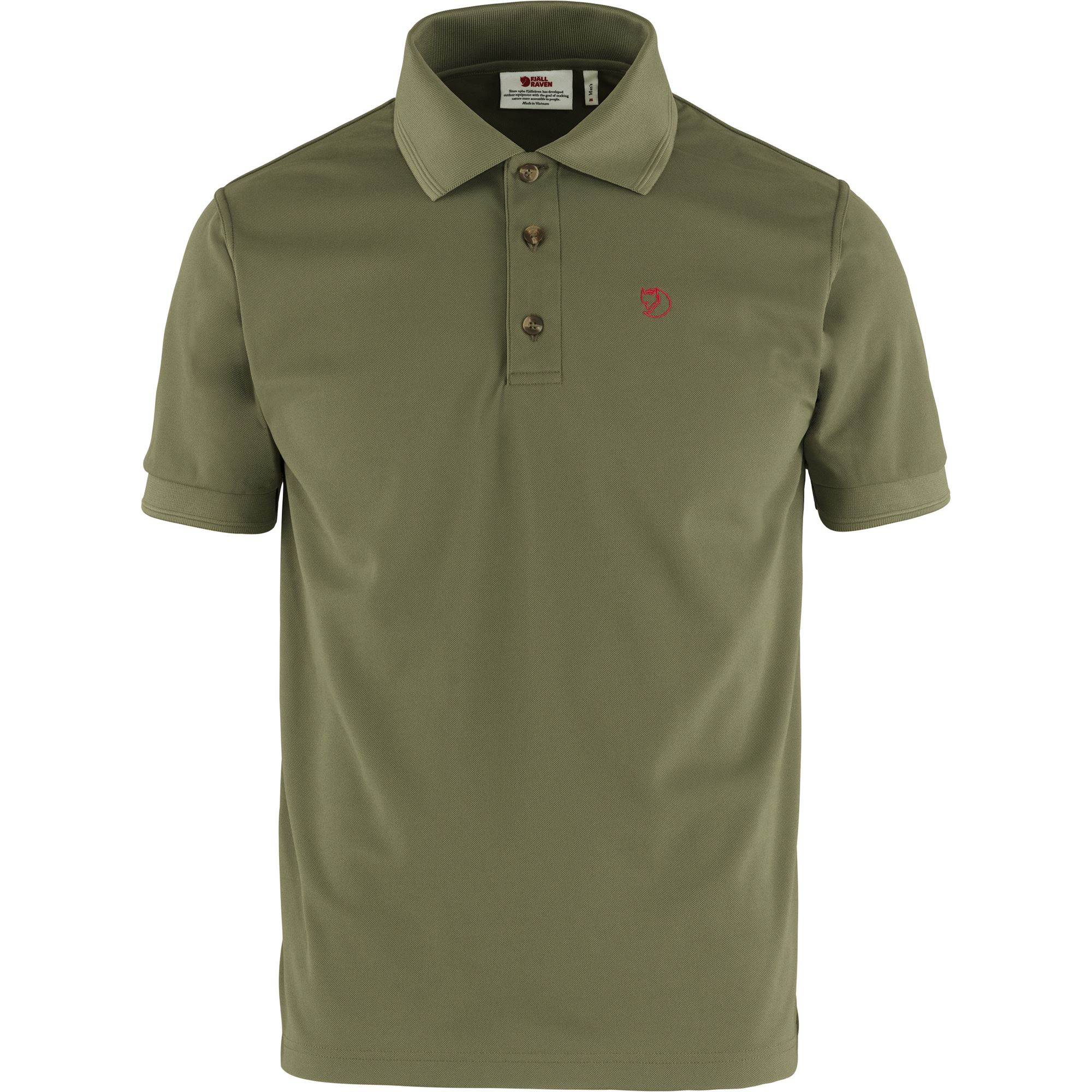 Fjällräven Crowley Pique Shirt Light Olive