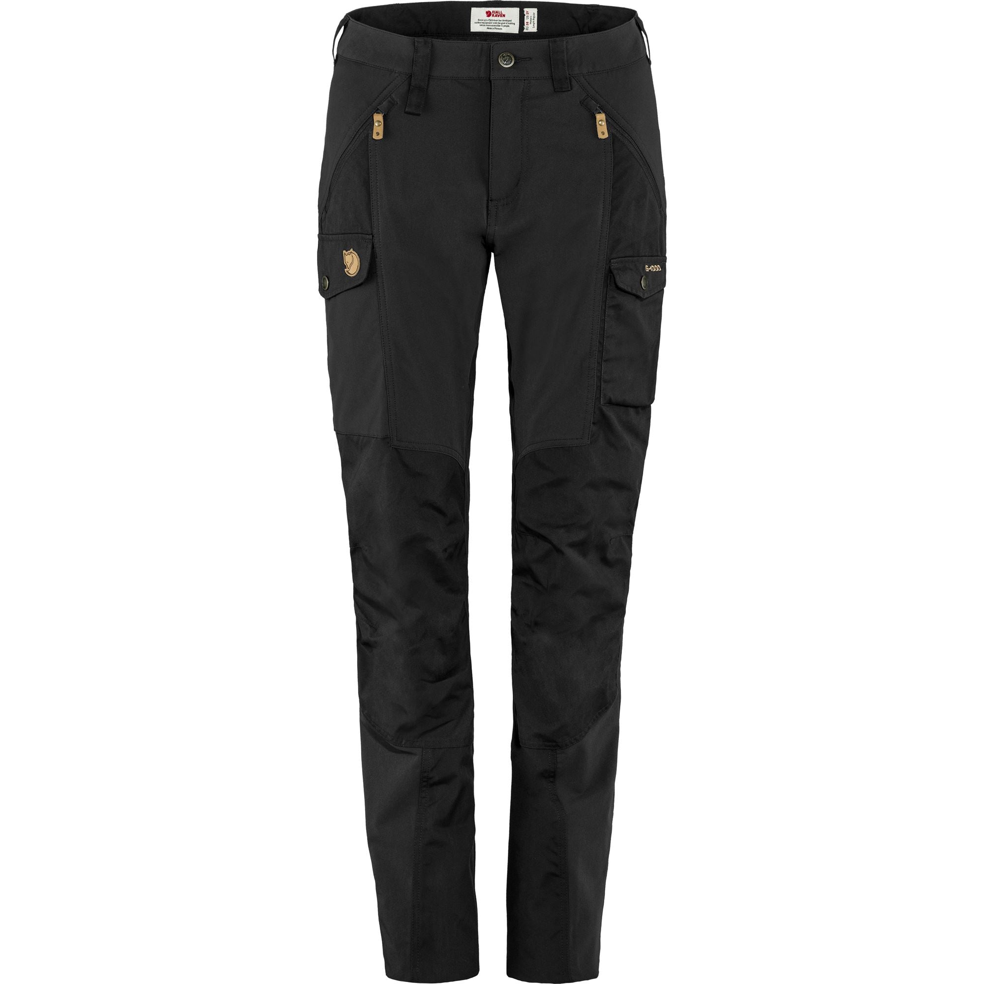 Fjällräven Nikka Bukser Curved Sort 36