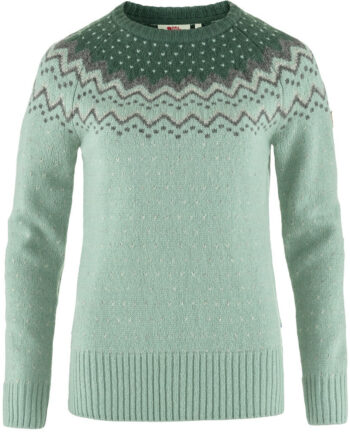 Fjällräven övik Knit Sweater Misty Green Dep Patina
