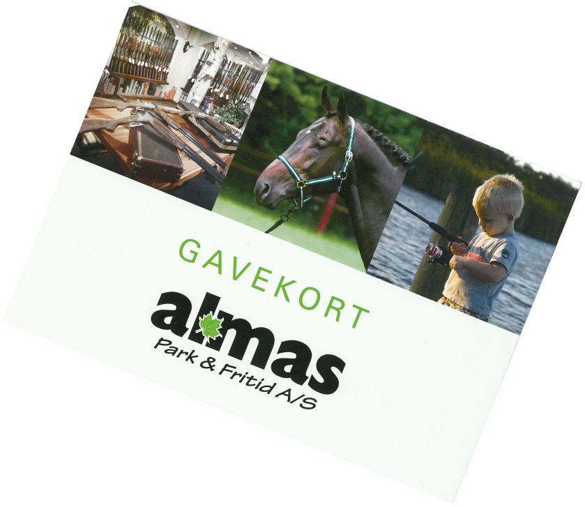 Gavekort Almas Park Fritid