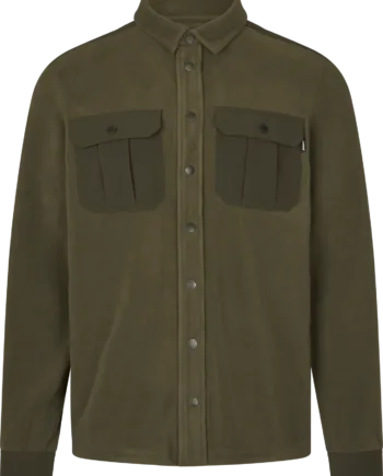 Gust Fleece Skjorte Grape Leaf
