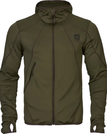 Härkila Deer Stalker Fleece Hætte Trøje Med Lynlås
