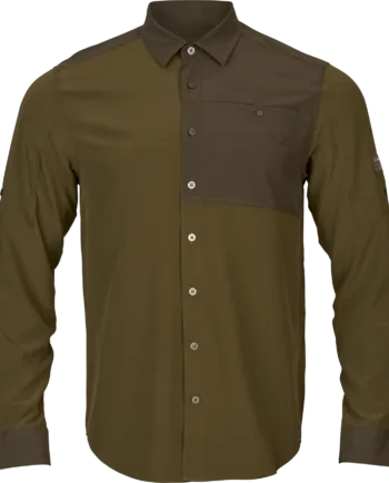 Härkila Logmar Letvægts Skjorte Dark Olive Willow Green