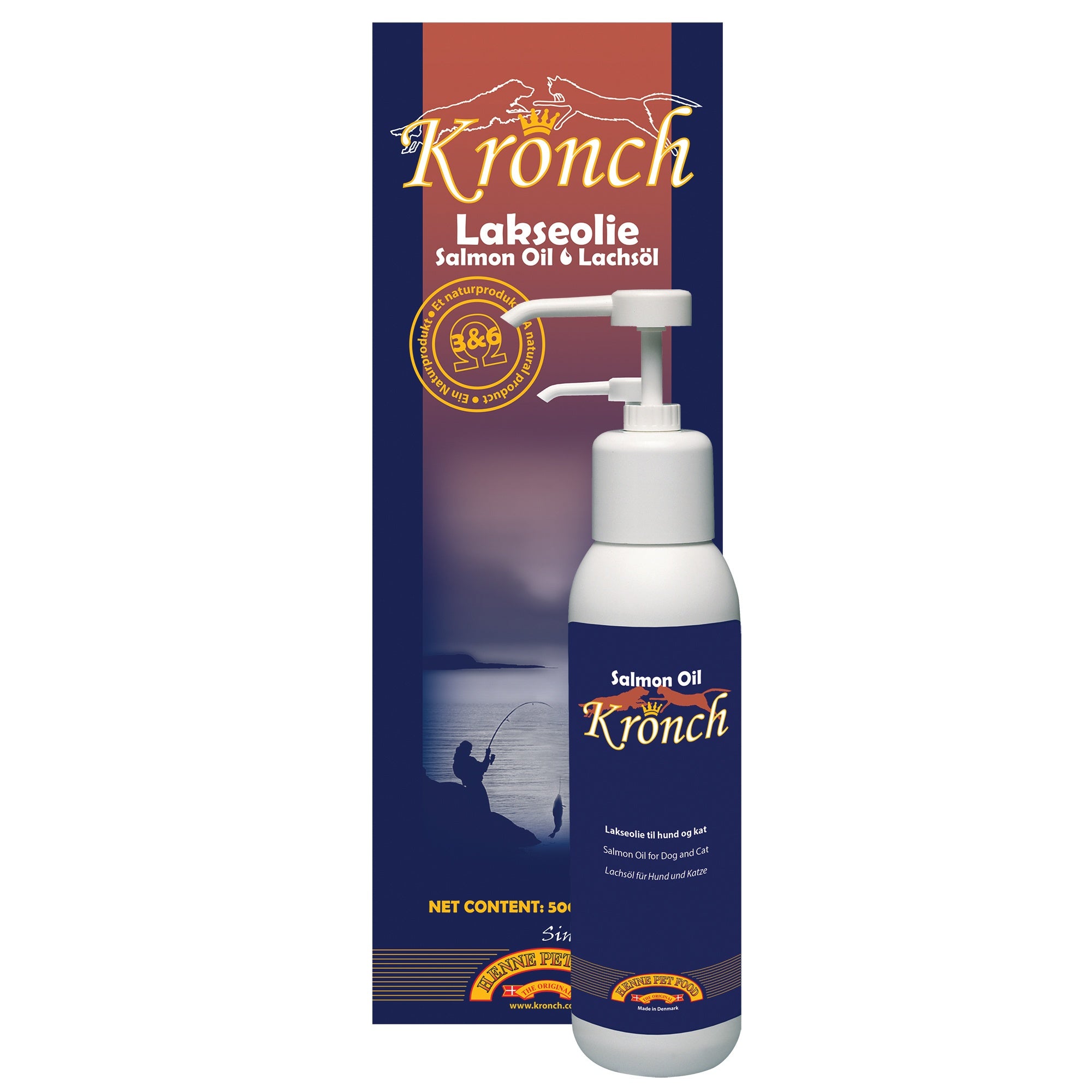 Kronch Lakseolie 250ml