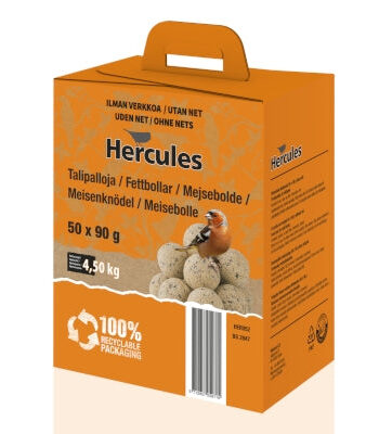 Mejsebolde 50   90    Uden Net