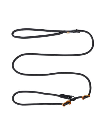 Non-stop Retriever Leash Black   6m 8mm