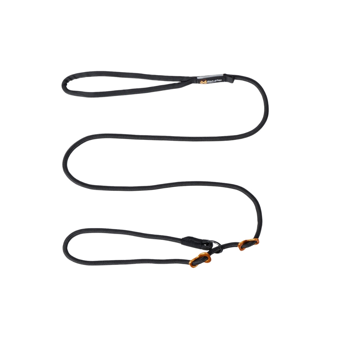 Non-stop Retriever Leash Black   6m 8mm