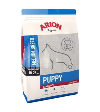 Puppy Medium Lamb Rice 12kg