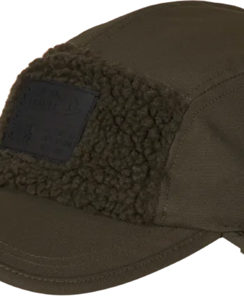 Teddy Fold Down Cap Pine Green One Size