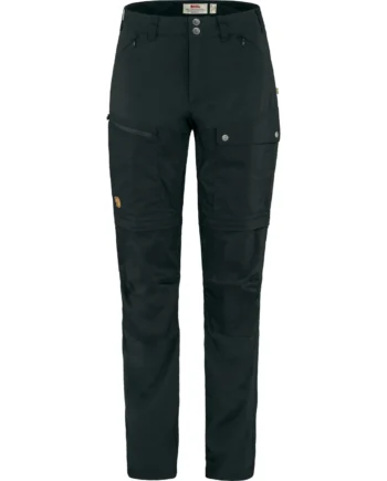Abisko Midsummer Zip Off Bukser Black 46