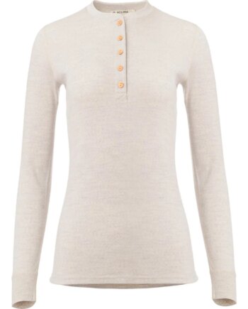 Aclima Granddad Warwool Dame Beige Melange