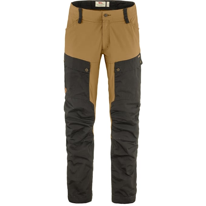 Fjällräven Keb Trousers Reg Dark Grey Buckwheat Brown 46