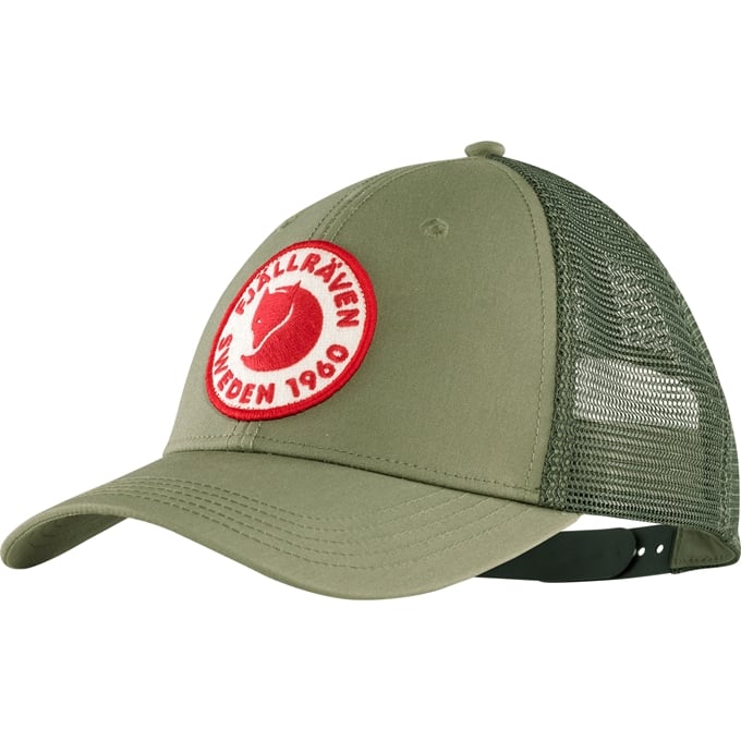 Fjällräven 1960 Logo Långtradarkeps Cap Green