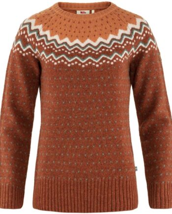 Fjällräven   Vik Knit Dame Sweater Autumn Leaf-desert Brown