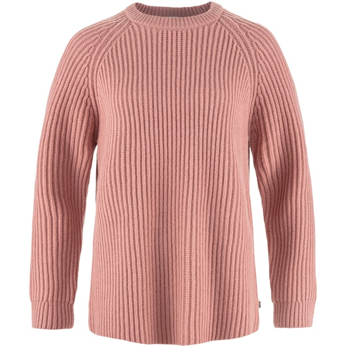 Fjällräven Vik Rib Dame Sweater Dusty Rose