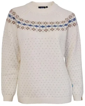 Ivanhoe Of Sweden Sire Dame Sweater Winter White 36