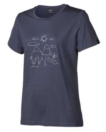 Ivanhoe Uw Cilla Adventure  -shirt   Steelblue 46