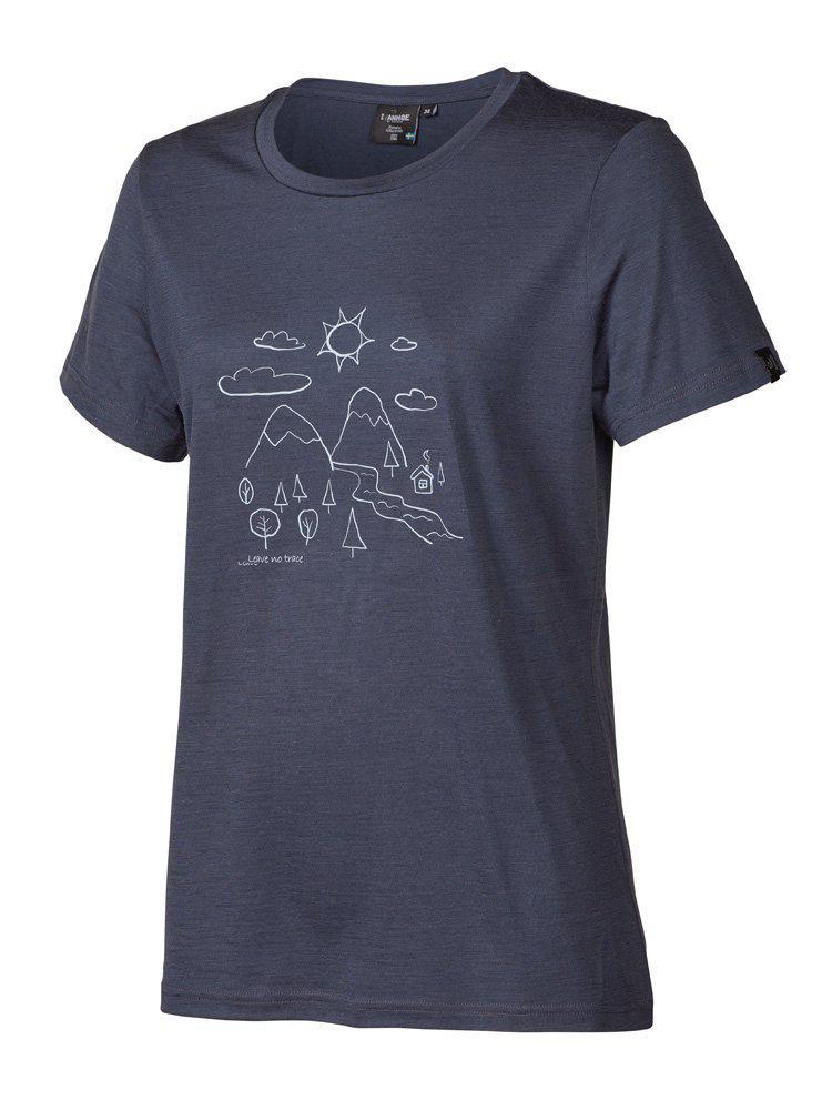 Ivanhoe Uw Cilla Adventure -shirt Steelblue 46