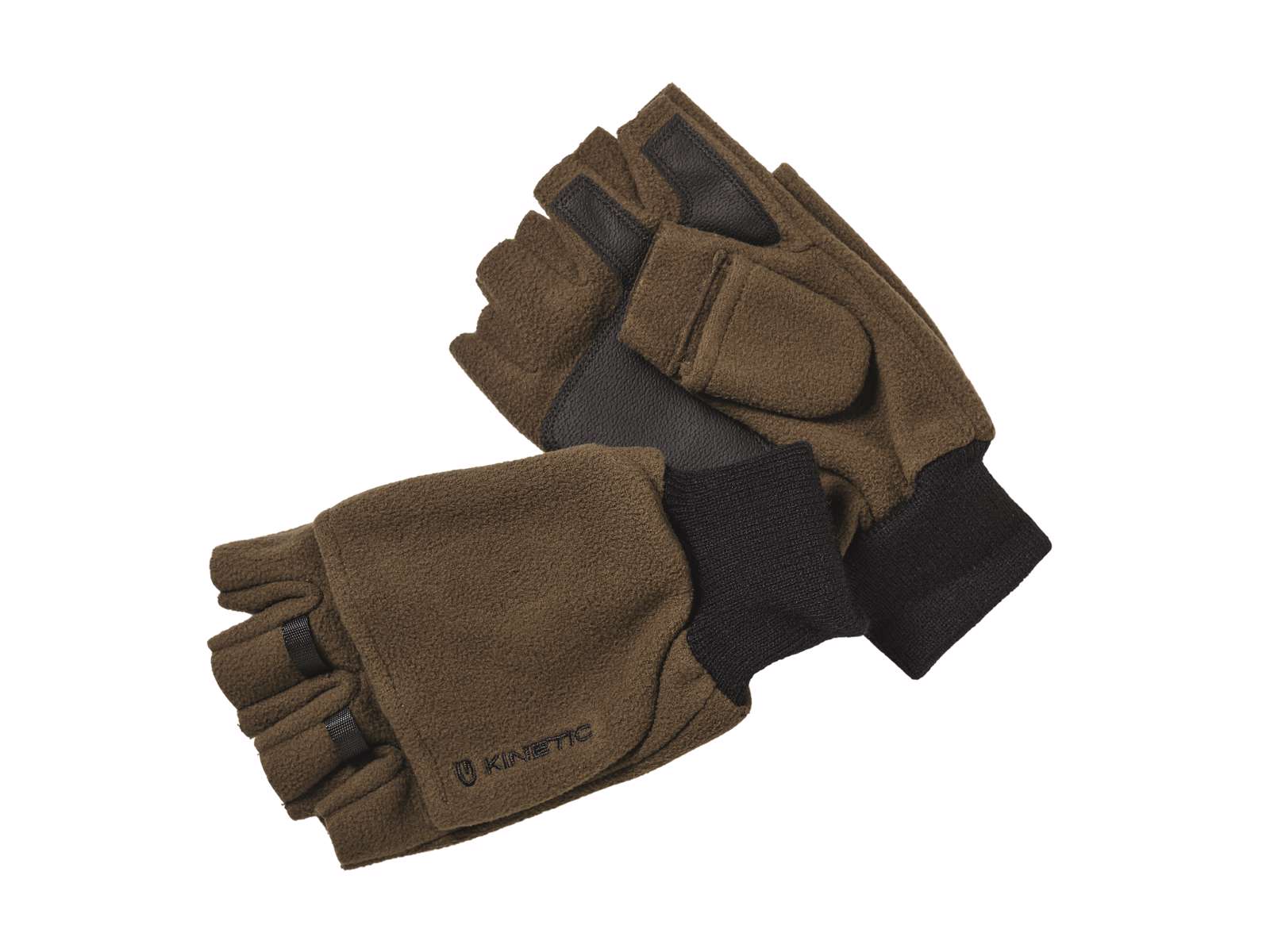 Kinetic Wind Stop Foldover Mitt Green
