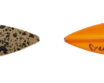 Lt Stickel Blade Rigged Sinking Pellet Gennemløbs Blink Pellet Uv Orange   4g      Cm