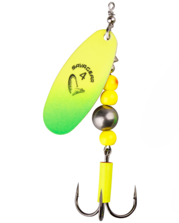 Savage Gear Caviar Spinner Flou Yellow Chartreuse 14g