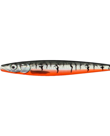 Savage Gear Lt Zerling Gennemløbsblink  9cm 12g Sinking Black Red Uv