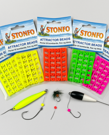 Stonfo Atractor Beads Gummiperler Yellow 4mm