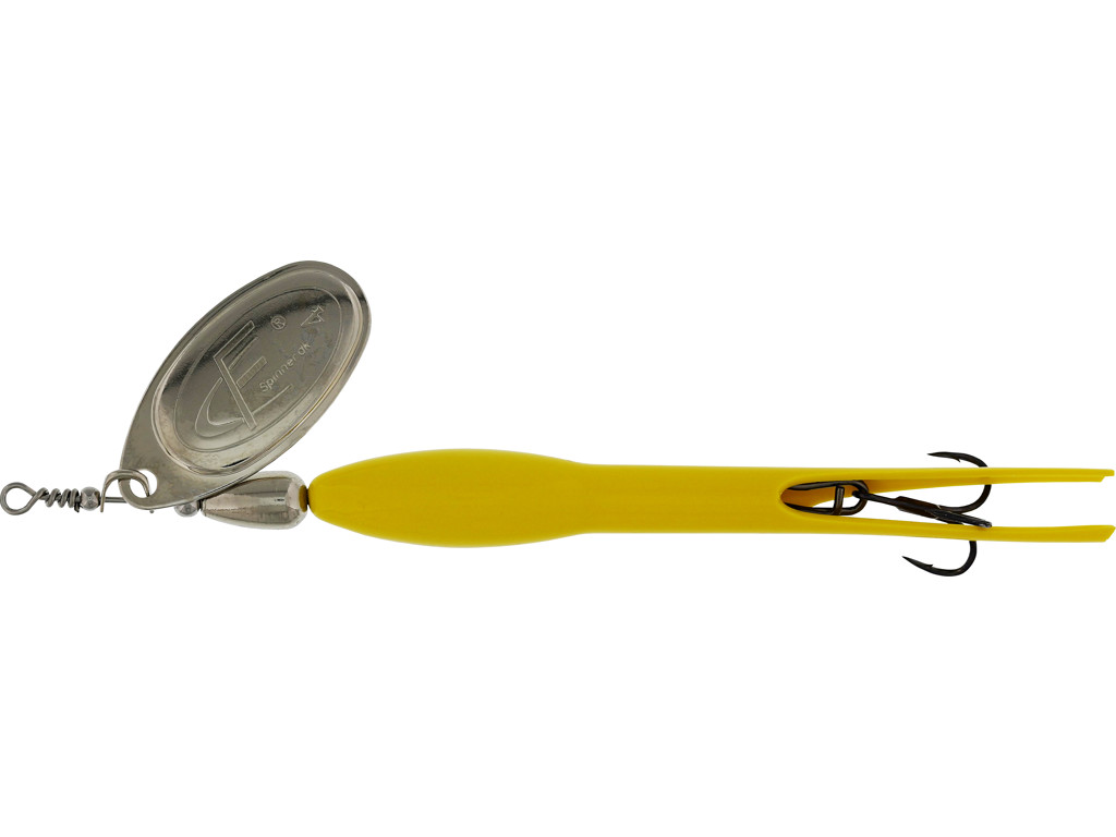 Westin Fc Spinner Downstream 20g Flouro Yellow Silver Blade