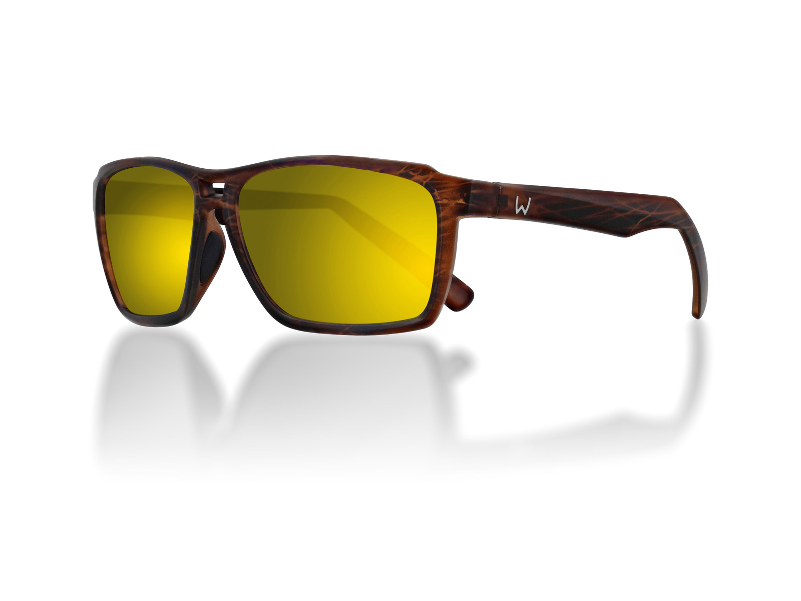 Westin W6 Street 150 Polarid Solbrille W6 Street 150 Matte Brown Yellow
