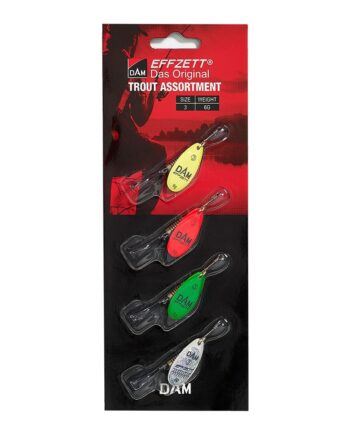 Dam Spinner Sortiment ørred 6gr 4stk Spinnere