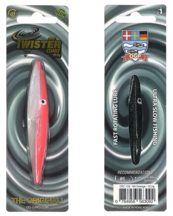 Ogp Twister Coast 13gr Mj Orange Gennemløber