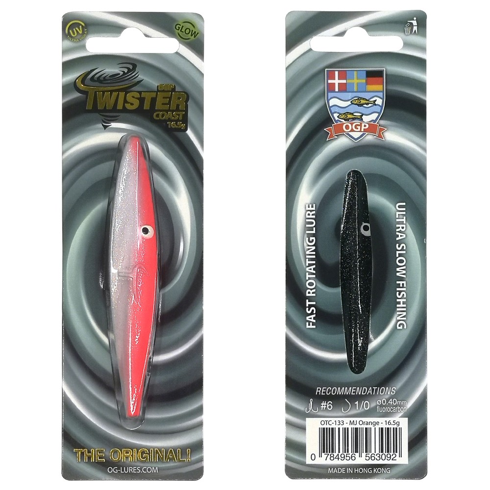 Ogp Twister Coast 13gr Mj Orange Gennemløber
