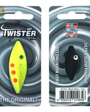 Ogp Twister 2gr Black Yellow Gennemløber