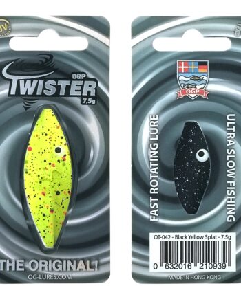Ogp Twister 2gr Black Yellow Splat Gennemløber