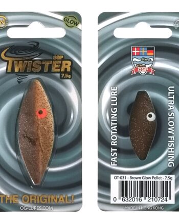 Ogp Twister 2gr Brown Glow Pellet Gennemløber