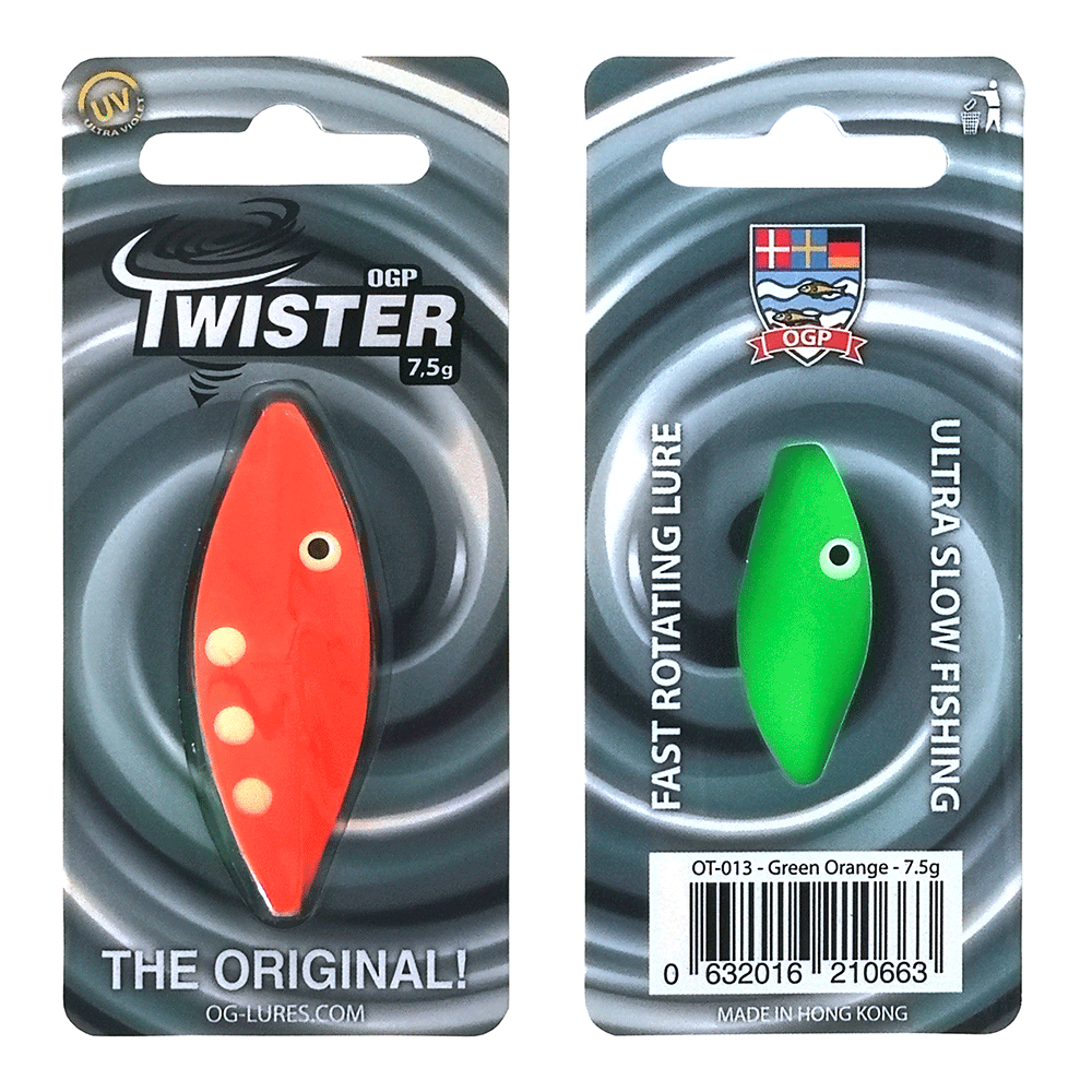 Ogp Twister 2gr Green Orange Gennemløber