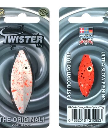 Ogp Twister 2gr Orange White  Glow  Gennemløber