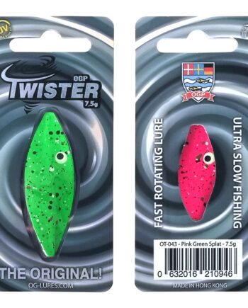 Ogp Twister 2gr Pink Green Splat Gennemløber