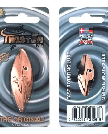Ogp Twister   5gr Real Copper Gennemløber