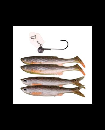 Savage Gear Crazy Blade Bleak Kit 13cm Green Pearl Silver Softbait
