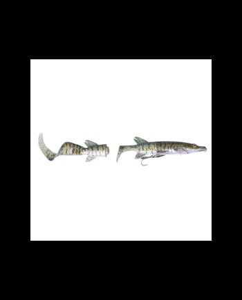 Savage Gear 3d Hybrid Pike 17cm 45gr Green Silver Wobler