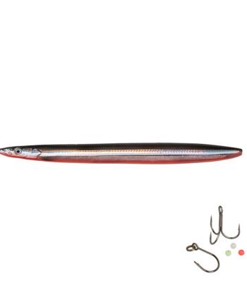 Savage Gear 3d Line Thru Sandeel 11cm 15gr Black   Red Uv Wobler