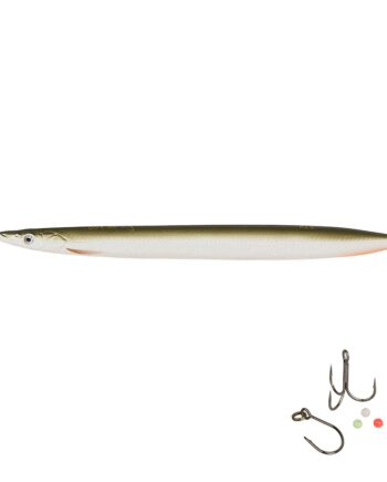 Savage Gear 3d Line Thru Sandeel 11cm 15gr Matt White Tobis Wobler