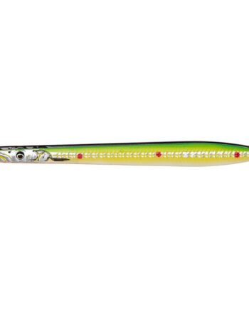 Savage Gear Line Thru Sandeel Nail 10cm 16gr Flou Green Gennemløber
