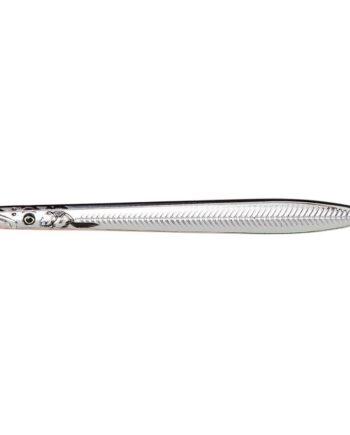 Savage Gear Line Thru Sandeel Nail 10cm 16gr Silver Plating Gennemløber