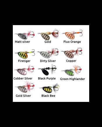 Savage Gear Rotex Spinner   5gr Dirty Silver Spinnere